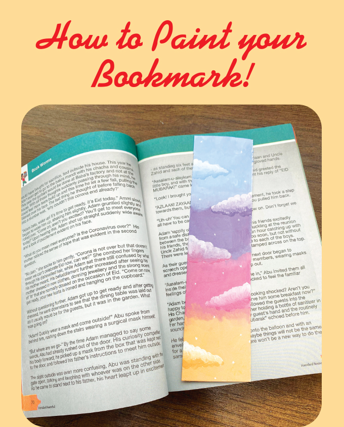 How to Paint your Bookmarks!